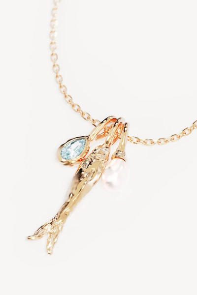 SHOP BY CHARLOTTE WISHING NECKLACE IN GOLD ONLINE