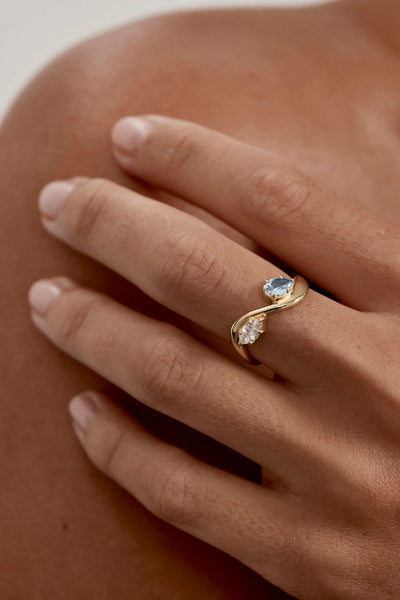 BY CHARLOTTE - WITH FREEDOM I BECOME  RING - GOLD - PERTH BOUTIQUE - AUSTRALIAN BOUTIQUE - WA BOUTIQUE - INTERNATIONAL SHIPPING - USA SHIPPING - PERTH STORES - PERTH STORE - AUSTRALIA - WA - WESTER AUSTRALIA - WOMENS FASHION - FASHION - CLOTHING - WA STOCKIST - PERTH STOCKIST - AUSTRALIAN STOCKIST - STOCKIST