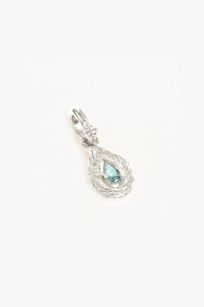 BY CHARLOTTE - WITH LOVE BIRTHSTONE PENDANTS - SILVER - MARCH