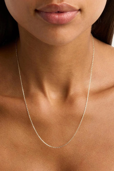 BY CHARLOTTE - 21" SIGNATURE CHAIN NECKLACE - STERLING SILVER