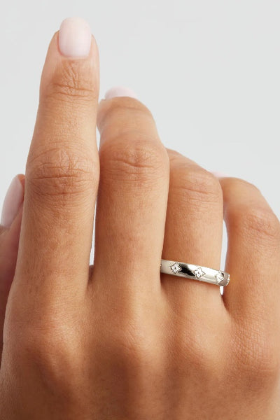 BY CHARLOTTE - BLOOM WITH YOU LOTUS RING - SILVER - PERTH STOCKIST - AUSTRALIAN STOCKIST - WA STOCKIST - AUSTRALIA STOCKIST - AUS STOCKIST - PERTH BOUTIQUE - WA BOUTIQUE - AUS BOUTIQUE - AUSTRALIA BOUTIQUE