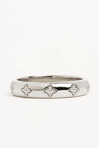 BY CHARLOTTE - BLOOM WITH YOU LOTUS RING - SILVER - PERTH STOCKIST - AUSTRALIAN STOCKIST - WA STOCKIST - AUSTRALIA STOCKIST - AUS STOCKIST - PERTH BOUTIQUE - WA BOUTIQUE - AUS BOUTIQUE - AUSTRALIA BOUTIQUE