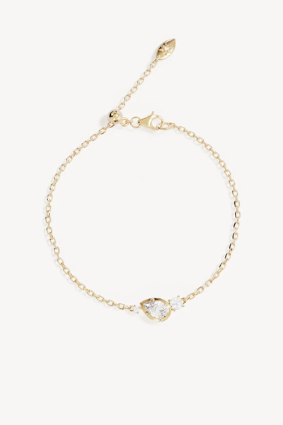 SHOP BY CHARLOTTE QUIET RADIANCE BRACELET IN 18K GOLD VERMEIL ONLINE