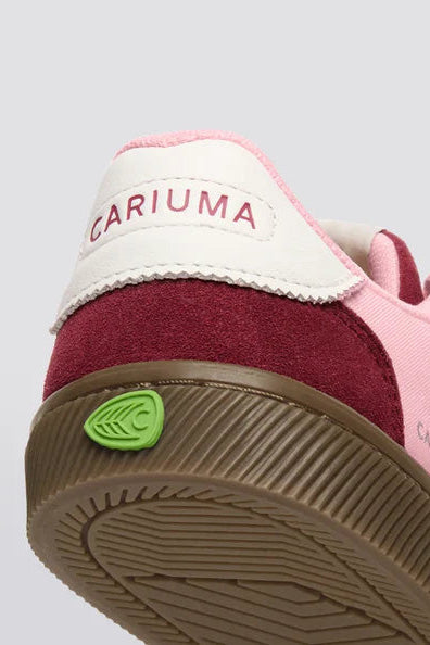 CARIUMA - TOCA SNEAKER - TEAK BRIGHT ROSE NYLON CABERNET SUEDE - PERTH BOUTIQUE - AUSTRALIAN BOUTIQUE - WA BOUTIQUE - INTERNATIONAL SHIPPING - USA SHIPPING - PERTH STORES - PERTH STORE - AUSTRALIA - WA - WESTER AUSTRALIA - WOMENS FASHION - FASHION - CLOTHING - WA STOCKIST - PERTH STOCKIST - AUSTRALIAN STOCKIST - STOCKIST