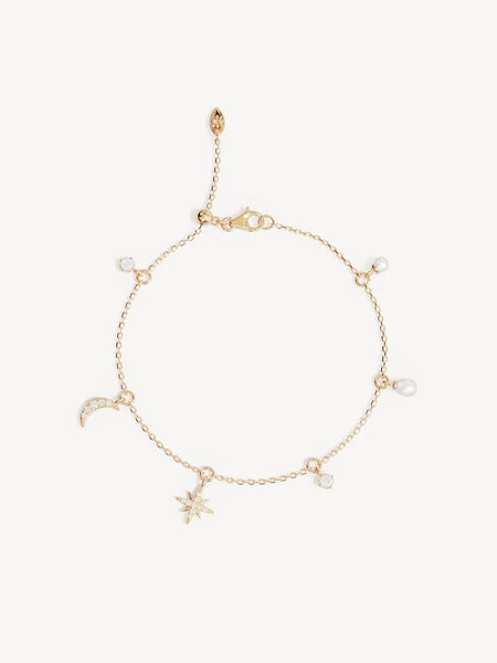 By Charlotte Celestial Skies Charm Bracelet