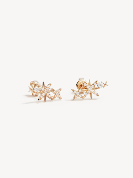  By Charlotte 18k Gold Vermeil Celestial Skies Crawlers