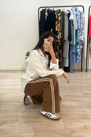 CHACHI - TRANSIT PANT - CHOCOLATE - PERTH BOUTIQUE - AUSTRALIAN BOUTIQUE - WA BOUTIQUE - INTERNATIONAL SHIPPING - USA SHIPPING - PERTH STORES - PERTH STORE - AUSTRALIA - WA - WESTER AUSTRALIA - WOMENS FASHION - FASHION - CLOTHING - WA STOCKIST - PERTH STOCKIST - AUSTRALIAN STOCKIST - STOCKIST