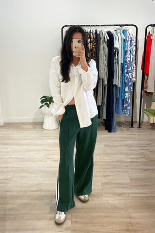 CHACHI - TRANSIT PANT - EMERALD - PERTH BOUTIQUE - AUSTRALIAN BOUTIQUE - WA BOUTIQUE - INTERNATIONAL SHIPPING - USA SHIPPING - PERTH STORES - PERTH STORE - AUSTRALIA - WA - WESTER AUSTRALIA - WOMENS FASHION - FASHION - CLOTHING - WA STOCKIST - PERTH STOCKIST - AUSTRALIAN STOCKIST - STOCKIST