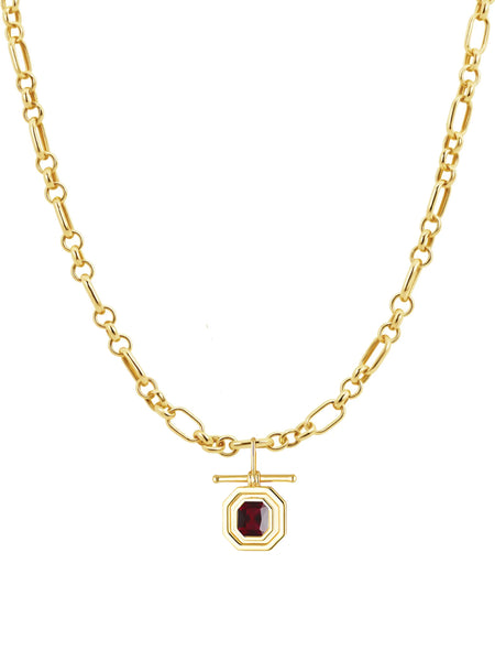 AVANT STUDIO - CLEO NECKLACE - GARNET - PERTH BOUTIQUE - AUSTRALIAN BOUTIQUE - WA BOUTIQUE - INTERNATIONAL SHIPPING - USA SHIPPING - PERTH STORES - PERTH STORE - AUSTRALIA - WA - WESTER AUSTRALIA - WOMENS FASHION - FASHION - CLOTHING - JEWELLERY - INSTORE - CLICK AND COLLECT - EXPRESS SHIPPING - LOCAL - WA STOCKIST - PERTH STOCKIST - AUSTRALIAN STOCKIST - STOCKIST