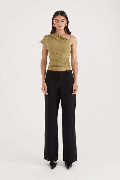 MADISON THE LABEL - CHARLOTTE TOP - FERN