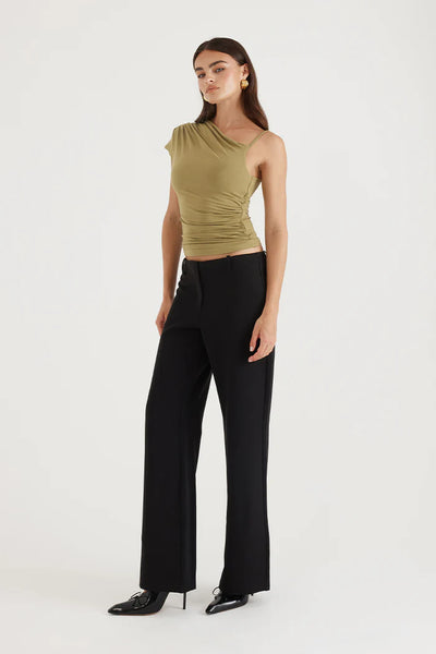 MADISON THE LABEL - CHARLOTTE TOP - FERN