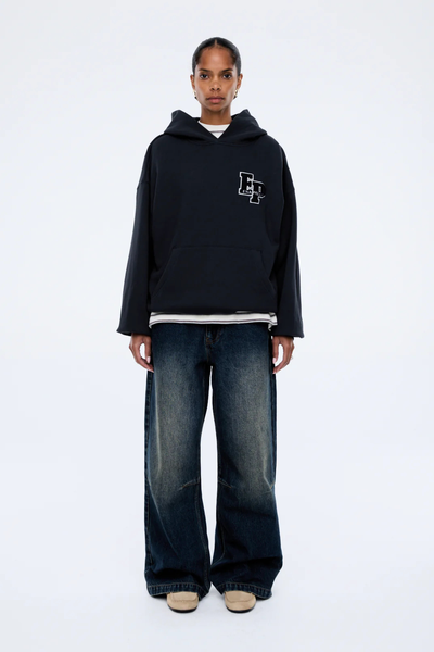 SHOP ENA PELLY CASSIE OVERSIZED HOODIE IN WASHED MIDNIGHT ONLINE