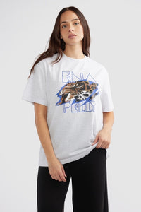 ENA PELLY - JESSIE OVERSIZED TEE TIGERS EYE - WHITE MARLE - PERTH STOCKIST - AUSTRALIAN STOCKIST - WA STOCKIST - AUSTRALIA STOCKIST - AUS STOCKIST - PERTH BOUTIQUE - WA BOUTIQUE - AUS BOUTIQUE - AUSTRALIA BOUTIQUE - INTERNATIONAL SHIPPING - TARRIF