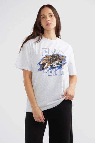 ENA PELLY - JESSIE OVERSIZED TEE TIGERS EYE - WHITE MARLE - PERTH STOCKIST - AUSTRALIAN STOCKIST - WA STOCKIST - AUSTRALIA STOCKIST - AUS STOCKIST - PERTH BOUTIQUE - WA BOUTIQUE - AUS BOUTIQUE - AUSTRALIA BOUTIQUE - INTERNATIONAL SHIPPING - TARRIF