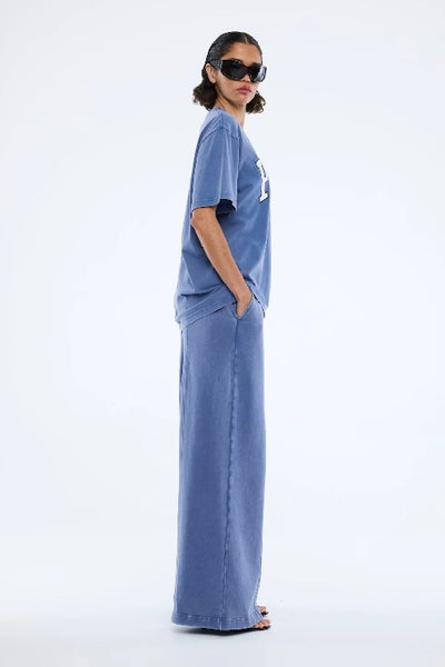 ENA PELLY - JESSIE OVERSIZED TEE VASITY - INDIGO WASH - PERTH BOUTIQUE - AUSTRALIAN BOUTIQUE - WA BOUTIQUE - INTERNATIONAL SHIPPING - USA SHIPPING - PERTH STORES - PERTH STORE - AUSTRALIA - WA - WESTER AUSTRALIA - WOMENS FASHION - FASHION - CLOTHING - WA STOCKIST - PERTH STOCKIST - AUSTRALIAN STOCKIST - STOCKIST