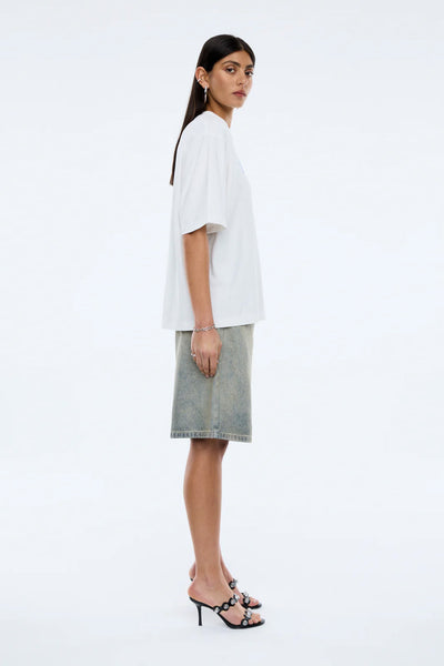 ENA PELLY - PEACHES TEE - VINTAGE WHITE - PERTH BOUTIQUE - AUSTRALIAN BOUTIQUE - WA BOUTIQUE - INTERNATIONAL SHIPPING - USA SHIPPING - PERTH STORES - PERTH STORE - AUSTRALIA - WA - WESTER AUSTRALIA - WOMENS FASHION - FASHION - CLOTHING - WA STOCKIST - PERTH STOCKIST - AUSTRALIAN STOCKIST - STOCKIST