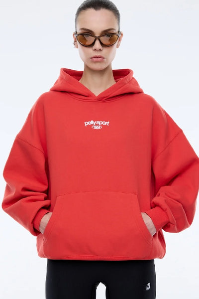 ENA PELLY - PELLY SPORT HOODIE - FLAME RED