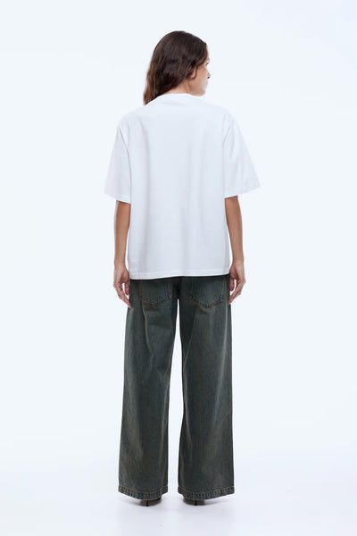 ENA PELLY - WATERMELON TEE - VINTAGE WHITE - PERTH BOUTIQUE - AUSTRALIAN BOUTIQUE - WA BOUTIQUE - INTERNATIONAL SHIPPING - USA SHIPPING - PERTH STORES - PERTH STORE - AUSTRALIA - WA - WESTER AUSTRALIA - WOMENS FASHION - FASHION - CLOTHING - WA STOCKIST - PERTH STOCKIST - AUSTRALIAN STOCKIST - STOCKIST