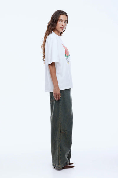 ENA PELLY - WATERMELON TEE - VINTAGE WHITE - PERTH BOUTIQUE - AUSTRALIAN BOUTIQUE - WA BOUTIQUE - INTERNATIONAL SHIPPING - USA SHIPPING - PERTH STORES - PERTH STORE - AUSTRALIA - WA - WESTER AUSTRALIA - WOMENS FASHION - FASHION - CLOTHING - WA STOCKIST - PERTH STOCKIST - AUSTRALIAN STOCKIST - STOCKIST