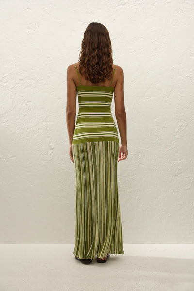 FAITHFULL THE BRAND - ESENIA KNIT DRESS - OMBRE STRIPE MACRO JUNIPER - PERTH BOUTIQUE - AUSTRALIAN BOUTIQUE - WA BOUTIQUE - INTERNATIONAL SHIPPING - USA SHIPPING - PERTH STORES - PERTH STORE - AUSTRALIA - WA - WESTER AUSTRALIA - WOMENS FASHION - FASHION - CLOTHING - WA STOCKIST - PERTH STOCKIST - AUSTRALIAN STOCKIST - STOCKIST