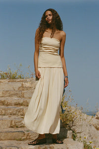 FAITHFULL THE BRAND - HEDY MAXI DRESS - BUTTER - PERTH BOUTIQUE - AUSTRALIAN BOUTIQUE - WA BOUTIQUE - INTERNATIONAL SHIPPING - USA SHIPPING - PERTH STORES - PERTH STORE - AUSTRALIA - WA - WESTER AUSTRALIA - WOMENS FASHION - FASHION - CLOTHING - WA STOCKIST - PERTH STOCKIST - AUSTRALIAN STOCKIST - STOCKIST