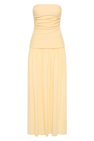 FAITHFULL THE BRAND - HEDY MAXI DRESS - BUTTER - PERTH BOUTIQUE - AUSTRALIAN BOUTIQUE - WA BOUTIQUE - INTERNATIONAL SHIPPING - USA SHIPPING - PERTH STORES - PERTH STORE - AUSTRALIA - WA - WESTER AUSTRALIA - WOMENS FASHION - FASHION - CLOTHING - WA STOCKIST - PERTH STOCKIST - AUSTRALIAN STOCKIST - STOCKIST