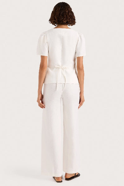 FAITHFULL THE BRAND - JEAN PANT - WHITE - PERTH STOCKIST - AUSTRALIAN STOCKIST - WA STOCKIST - AUSTRALIA STOCKIST - AUS STOCKIST - PERTH BOUTIQUE - WA BOUTIQUE - AUS BOUTIQUE - AUSTRALIA BOUTIQUE