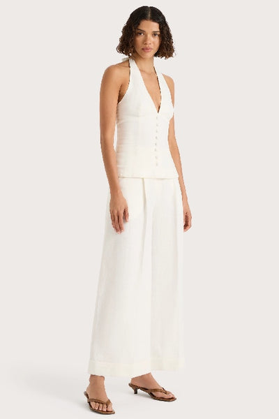 FAITHFULL THE BRAND - MARIE TOP - WHITE - PERTH STOCKIST - AUSTRALIAN STOCKIST - WA STOCKIST - AUSTRALIA STOCKIST - AUS STOCKIST - PERTH BOUTIQUE - WA BOUTIQUE - AUS BOUTIQUE - AUSTRALIA BOUTIQUE