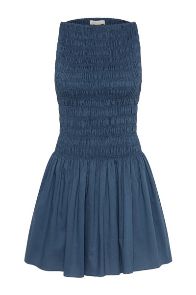 FAITHFULL THE BRAND - NOA MINI DRESS - VINTAGE NAVY - PERTH BOUTIQUE - AUSTRALIAN BOUTIQUE - WA BOUTIQUE - INTERNATIONAL SHIPPING - USA SHIPPING - PERTH STORES - PERTH STORE - AUSTRALIA - WA - WESTER AUSTRALIA - WOMENS FASHION - FASHION - CLOTHING - WA STOCKIST - PERTH STOCKIST - AUSTRALIAN STOCKIST - STOCKIST