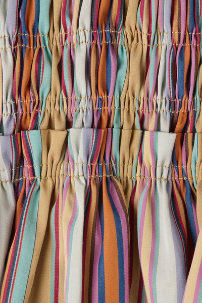 FAITHFULL THE BRAND -  PALOMAR MINI DRESS - AGUA STRIPE MUSTARD - PERTH BOUTIQUE - AUSTRALIAN BOUTIQUE - WA BOUTIQUE - INTERNATIONAL SHIPPING - USA SHIPPING - PERTH STORES - PERTH STORE - AUSTRALIA - WA - WESTER AUSTRALIA - WOMENS FASHION - FASHION - CLOTHING - WA STOCKIST - PERTH STOCKIST - AUSTRALIAN STOCKIST - STOCKIST