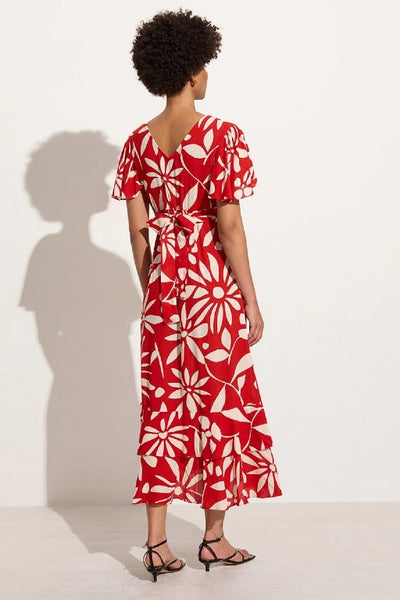 FAITHFULL THE BRAND - SAN ISIDRO MIDI DRESS - DE LA PAZ FLORAL