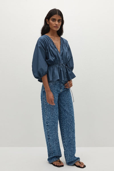 FAITHFULL THE BRAND - SIGRID TOP - VINTAGE NAVY - PERTH BOUTIQUE - AUSTRALIAN BOUTIQUE - WA BOUTIQUE - INTERNATIONAL SHIPPING - USA SHIPPING - PERTH STORES - PERTH STORE - AUSTRALIA - WA - WESTER AUSTRALIA - WOMENS FASHION - FASHION - CLOTHING - WA STOCKIST - PERTH STOCKIST - AUSTRALIAN STOCKIST - STOCKIST