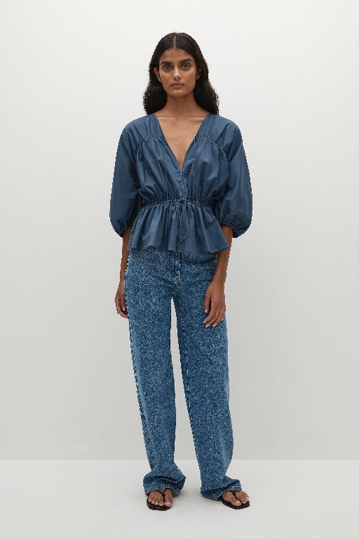 FAITHFULL THE BRAND - SIGRID TOP - VINTAGE NAVY - PERTH BOUTIQUE - AUSTRALIAN BOUTIQUE - WA BOUTIQUE - INTERNATIONAL SHIPPING - USA SHIPPING - PERTH STORES - PERTH STORE - AUSTRALIA - WA - WESTER AUSTRALIA - WOMENS FASHION - FASHION - CLOTHING - WA STOCKIST - PERTH STOCKIST - AUSTRALIAN STOCKIST - STOCKIST