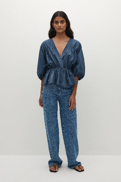 FAITHFULL THE BRAND - SIGRID TOP - VINTAGE NAVY - PERTH BOUTIQUE - AUSTRALIAN BOUTIQUE - WA BOUTIQUE - INTERNATIONAL SHIPPING - USA SHIPPING - PERTH STORES - PERTH STORE - AUSTRALIA - WA - WESTER AUSTRALIA - WOMENS FASHION - FASHION - CLOTHING - WA STOCKIST - PERTH STOCKIST - AUSTRALIAN STOCKIST - STOCKIST