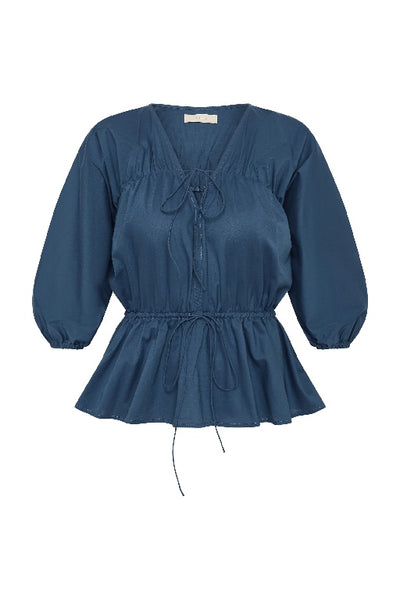 FAITHFULL THE BRAND - SIGRID TOP - VINTAGE NAVY - PERTH BOUTIQUE - AUSTRALIAN BOUTIQUE - WA BOUTIQUE - INTERNATIONAL SHIPPING - USA SHIPPING - PERTH STORES - PERTH STORE - AUSTRALIA - WA - WESTER AUSTRALIA - WOMENS FASHION - FASHION - CLOTHING - WA STOCKIST - PERTH STOCKIST - AUSTRALIAN STOCKIST - STOCKIST