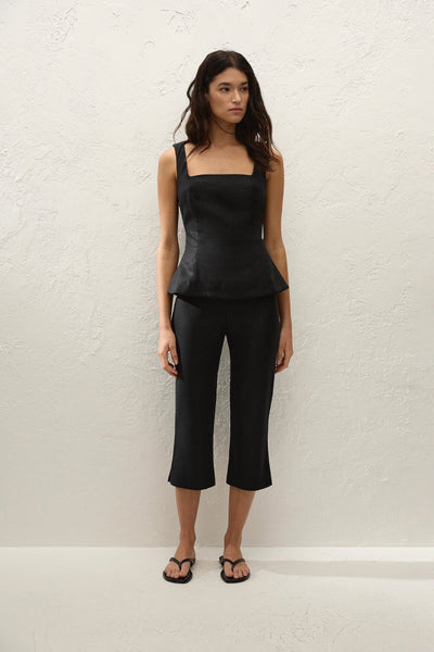 FAITHFULL THE BRAND - VALERIA CAPRI - BLACK - PERTH BOUTIQUE - AUSTRALIAN BOUTIQUE - WA BOUTIQUE - INTERNATIONAL SHIPPING - USA SHIPPING - PERTH STORES - PERTH STORE - AUSTRALIA - WA - WESTER AUSTRALIA - WOMENS FASHION - FASHION - CLOTHING - WA STOCKIST - PERTH STOCKIST - AUSTRALIAN STOCKIST - STOCKIST