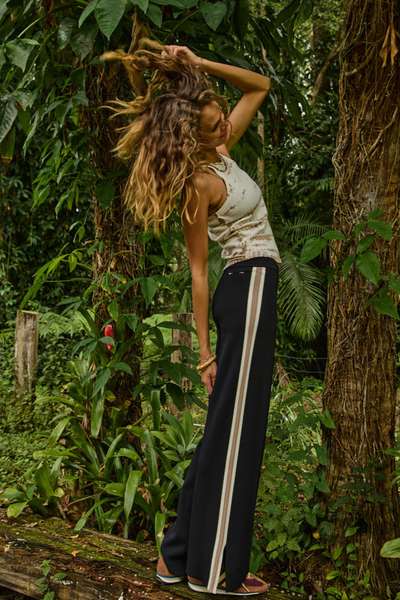 SHOP THE UPSIDE FREYA KNIT PANT IN BLACK ONLINE