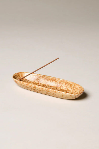 GENTLE HABITS - THE COLLECTOR CERAMIC INCENSE HOLDER - BROWN SPECKLE - PERTH BOUTIQUE - AUSTRALIAN BOUTIQUE - WA BOUTIQUE - INTERNATIONAL SHIPPING - USA SHIPPING - PERTH STORES - PERTH STORE - AUSTRALIA - WA - WESTER AUSTRALIA - WOMENS FASHION - FASHION - CLOTHING - WA STOCKIST - PERTH STOCKIST - AUSTRALIAN STOCKIST - STOCKIST