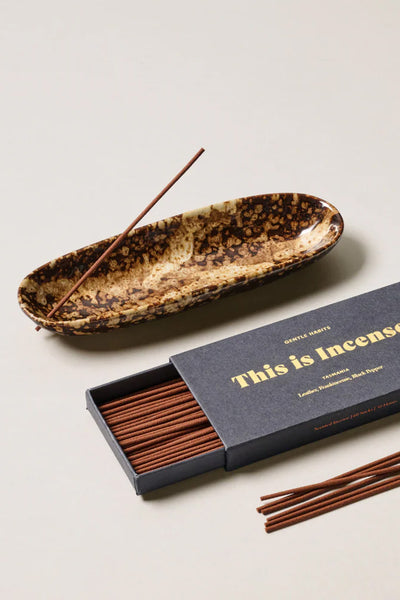 GENTLE HABITS - THE COLLECTOR CERAMIC INCENSE HOLDER - CHOCOLATE - PERTH BOUTIQUE - AUSTRALIAN BOUTIQUE - WA BOUTIQUE - INTERNATIONAL SHIPPING - USA SHIPPING - PERTH STORES - PERTH STORE - AUSTRALIA - WA - WESTER AUSTRALIA - WOMENS FASHION - FASHION - CLOTHING - WA STOCKIST - PERTH STOCKIST - AUSTRALIAN STOCKIST - STOCKIST