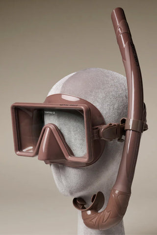 GENTLE HABITS - THIS IS SWIM - BARBADOS DIVE MASK AND SNORKEL SET - CHOCOLATE - PERTH BOUTIQUE - AUSTRALIAN BOUTIQUE - WA BOUTIQUE - INTERNATIONAL SHIPPING - USA SHIPPING - PERTH STORES - PERTH STORE - AUSTRALIA - WA - WESTER AUSTRALIA - WOMENS FASHION - FASHION - CLOTHING - WA STOCKIST - PERTH STOCKIST - AUSTRALIAN STOCKIST - STOCKIST