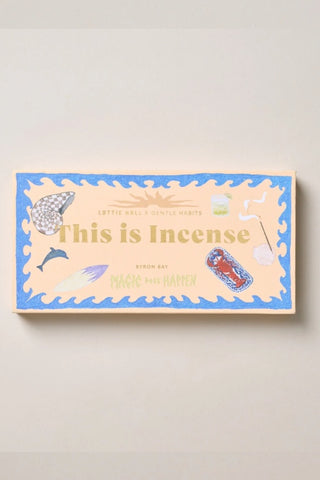GENTLE HABITS THIS IS INCENSE - LOTTIE HALL - BYRON BAY - MAGIC DOES HAPPEN - LIMITED EDITION - PERTH STOCKIST - AUSTRALIAN STOCKIST - WA STOCKIST - AUSTRALIA STOCKIST - AUS STOCKIST - PERTH BOUTIQUE - WA BOUTIQUE - AUS BOUTIQUE - AUSTRALIA BOUTIQUE 