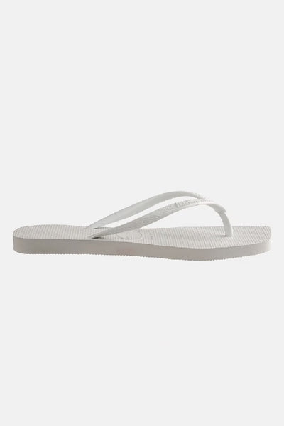 HAVAIANAS - SLIM SQUARE TOE THONG - WHITE - PERTH STOCKIST - AUSTRALIAN STOCKIST - WA STOCKIST - AUSTRALIA STOCKIST - AUS STOCKIST - PERTH BOUTIQUE - WA BOUTIQUE - AUS BOUTIQUE - AUSTRALIA BOUTIQUE 