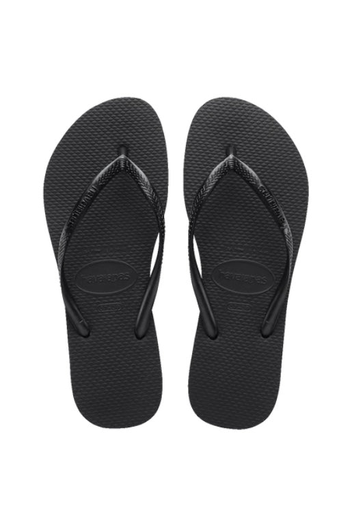 HAVAIANAS - SLIM THONGS - BLACK