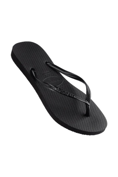 HAVAIANAS - SLIM THONGS - BLACK
