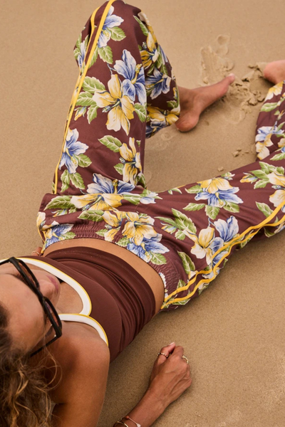 SHOP THE UPSIDE ISLA JULIET PANT IN BOTANICAL ONLINE