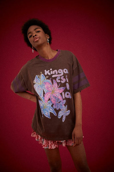 KINGA CSILLA - HYPER LILY OG TEE - PERTH BOUTIQUE - AUSTRALIAN BOUTIQUE - WA BOUTIQUE - INTERNATIONAL SHIPPING - USA SHIPPING - PERTH STORES - PERTH STORE - AUSTRALIA - WA - WESTER AUSTRALIA - WOMENS FASHION - FASHION - CLOTHING - WA STOCKIST - PERTH STOCKIST - AUSTRALIAN STOCKIST - STOCKIST