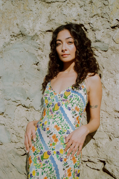 KINGA CSILLA - LIMONE SLIP DRESS