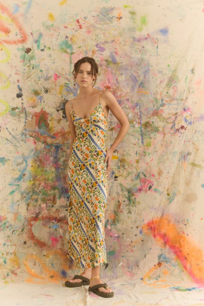 KINGA CSILLA - LIMONE SLIP DRESS