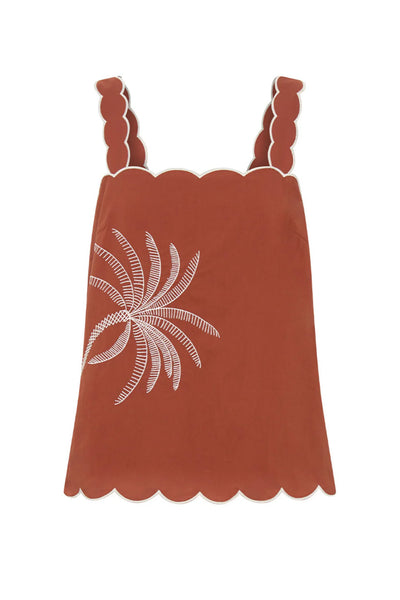 KIVARI - AMAYA TOP - RUST - PERTH BOUTIQUE - AUSTRALIAN BOUTIQUE - WA BOUTIQUE - INTERNATIONAL SHIPPING - USA SHIPPING - PERTH STORES - PERTH STORE - AUSTRALIA - WA - WESTER AUSTRALIA - WOMENS FASHION - FASHION - CLOTHING - WA STOCKIST - PERTH STOCKIST - AUSTRALIAN STOCKIST - STOCKIST