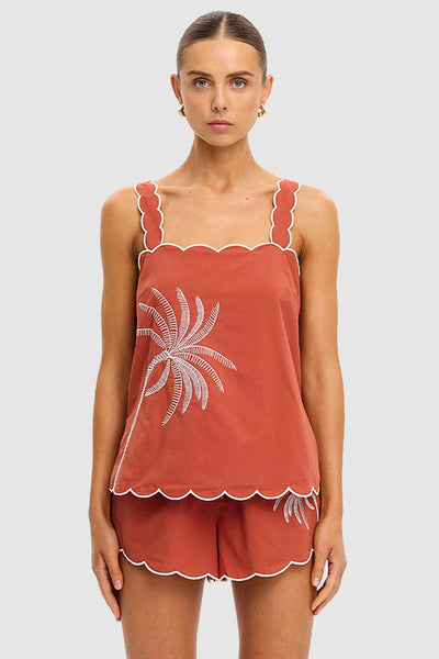 KIVARI - AMAYA TOP - RUST - PERTH BOUTIQUE - AUSTRALIAN BOUTIQUE - WA BOUTIQUE - INTERNATIONAL SHIPPING - USA SHIPPING - PERTH STORES - PERTH STORE - AUSTRALIA - WA - WESTER AUSTRALIA - WOMENS FASHION - FASHION - CLOTHING - WA STOCKIST - PERTH STOCKIST - AUSTRALIAN STOCKIST - STOCKIST